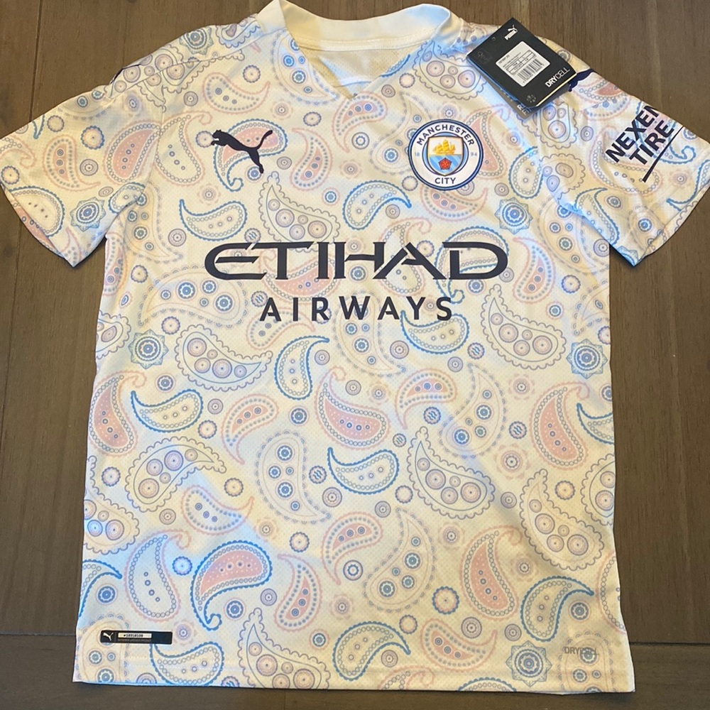 Youth L Manchester City jersey - alternate